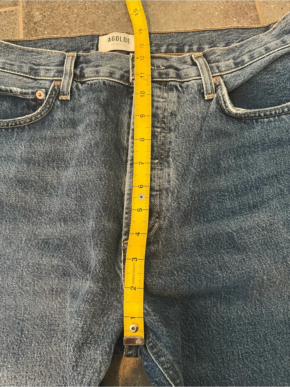 AGOLDE 90'S PINCH WAIST HIGH RISE STRAIGHT IN RANGE. Size 30. NWOT - Picture 12 of 16